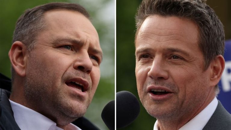 Poland’s presidential election on a knife edge after heated election, exit polls show